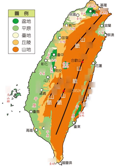 地形地名由來|認識台灣：地形命名